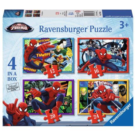 4 in a Box Ultimate Spider-Man Jigsaw Puzzles £5.99